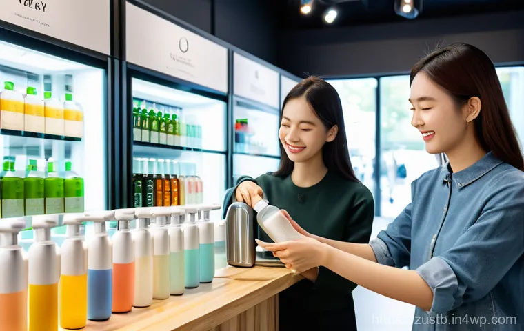 소셜 미디어에서의 지속 가능한 뷰티 트렌드 - **Image Prompt: A diverse female beauty influencer in her late 20s to early 30s, smiling authentical... 소셜 미디어에서의 지속 가능한 뷰티 트렌드 - **Image Prompt: A diverse female beauty influencer in her late 20s to early 30s, smiling authentical...