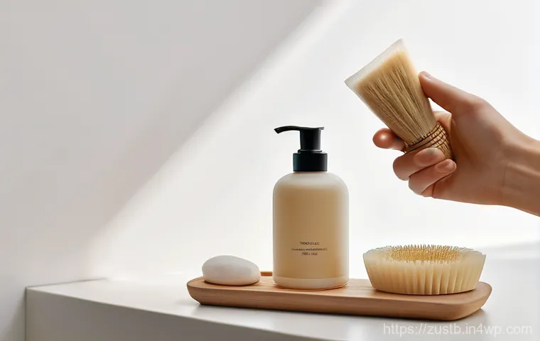 지속 가능한 뷰티 제품의 실제 사용 후기 - A vibrant and healthy woman in her mid-30s, with a genuine smile and bright, clear eyes, holding a s... 지속 가능한 뷰티 제품의 실제 사용 후기 - A vibrant and healthy woman in her mid-30s, with a genuine smile and bright, clear eyes, holding a s...